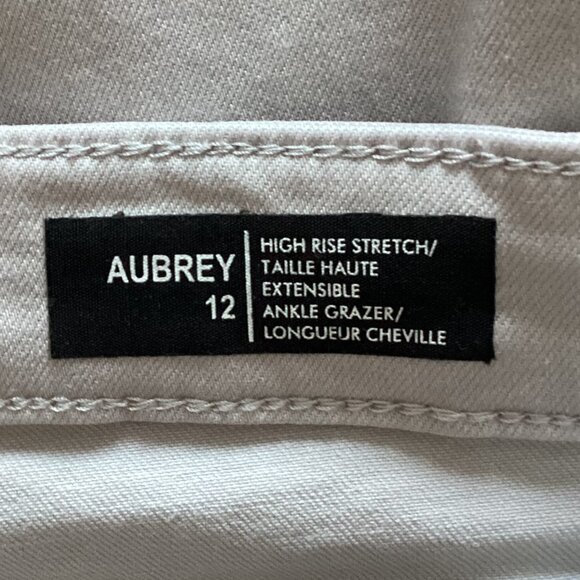 Buffalo David Bitton Aubrey Women's Pants Size 12 Stretchy High Rise Slim Leg - Picture 6 of 8